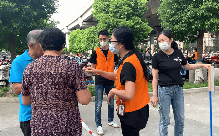 刘潭服装厂防疫不松懈